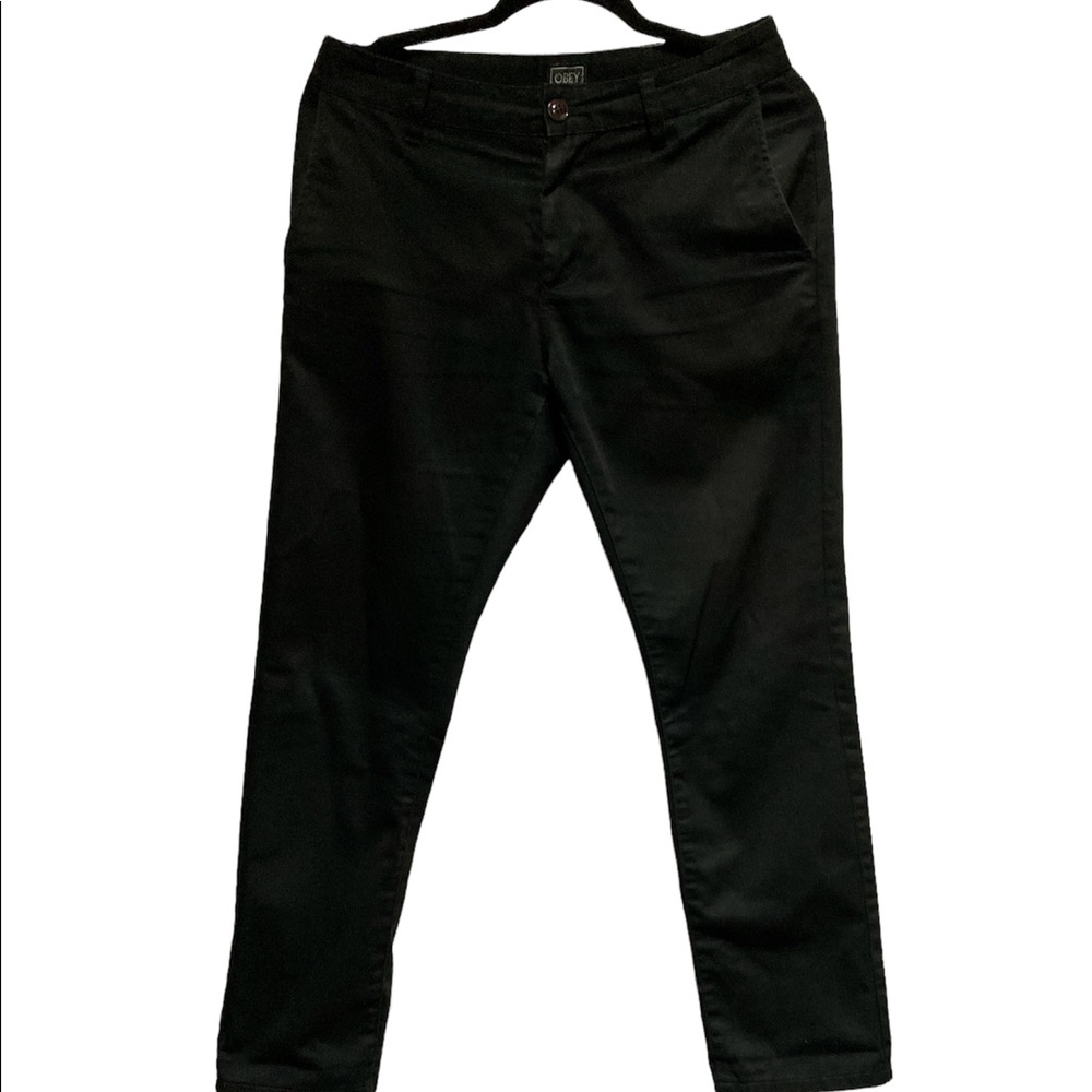 Obey Propaganda Pants Black Size 30 Women’s